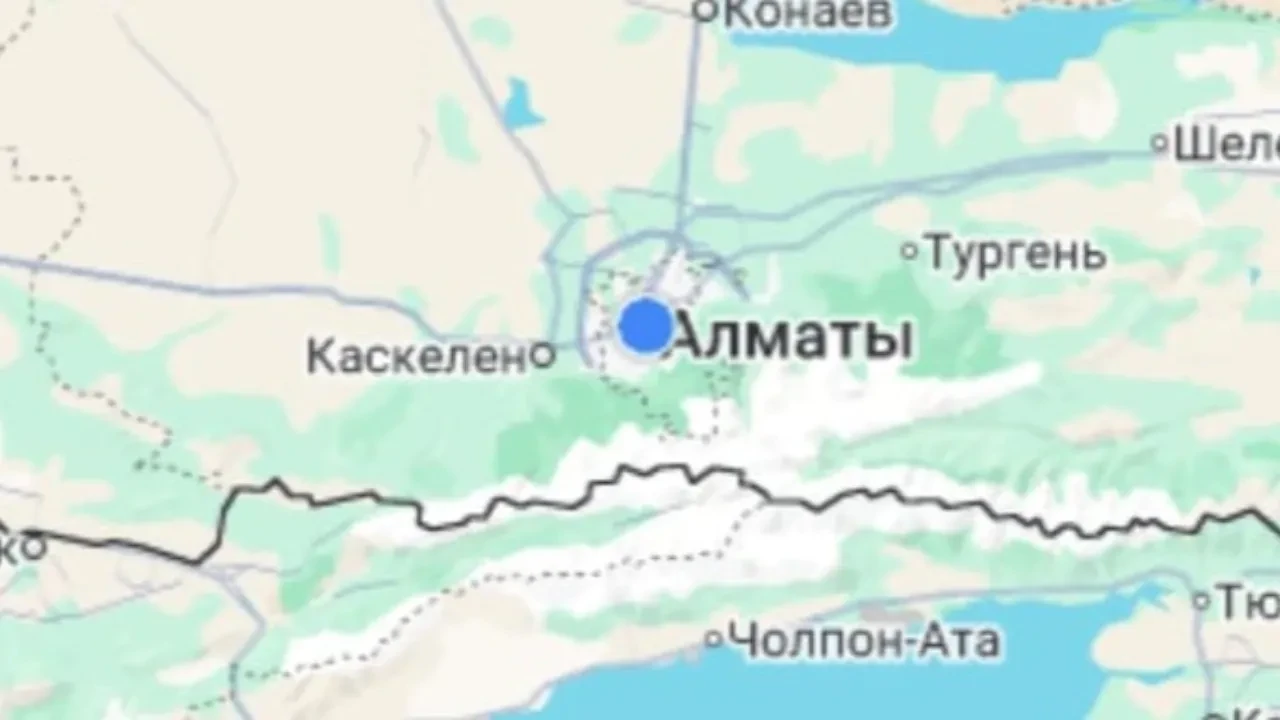 Утро в Алматы началось с двух землетрясений