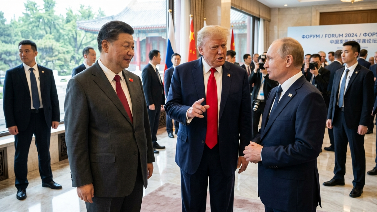 Путин предложил Трампу и Си обсудить завершение войны в Украине