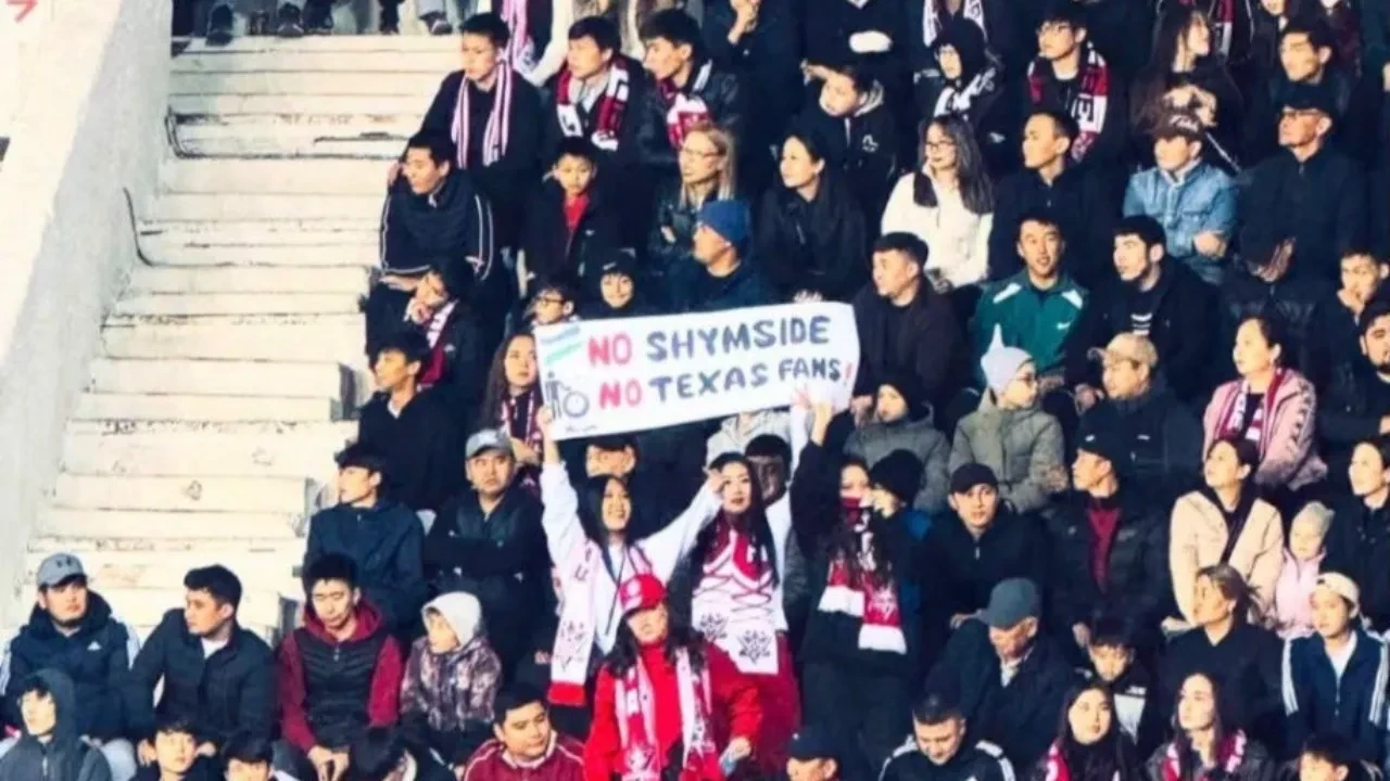 «NO SHYMSIDE, NO TEXAS FANS!»: футбольный клуб «Актобе» влез в скандал